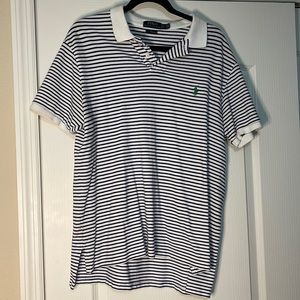 Ralph Lauren baby and white striped polo